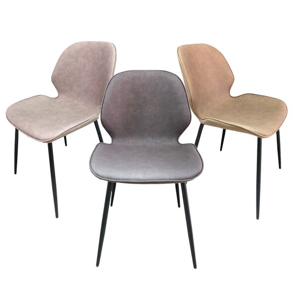 Ghế bọc vải Decos chân thép