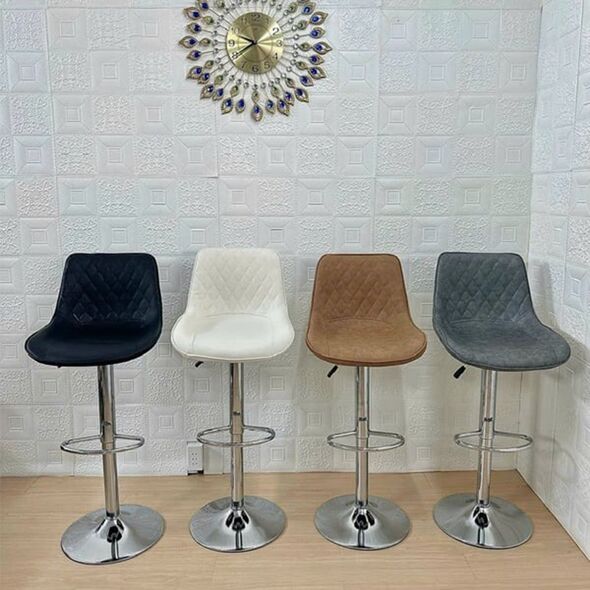 Ghế bar cao Dania chân thép xoay