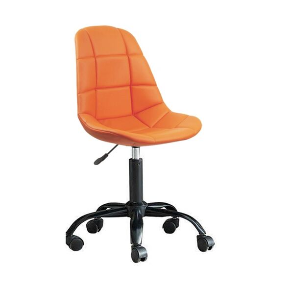 Ghế xoay bọc nệm Eames chân thép