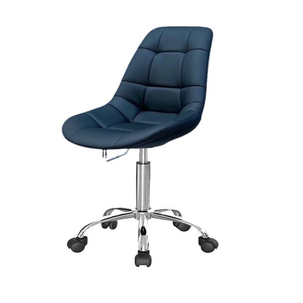 Ghế xoay bọc nệm Eames chân thép