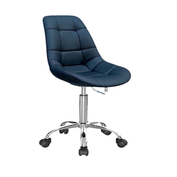 Ghế xoay bọc nệm Eames chân thép