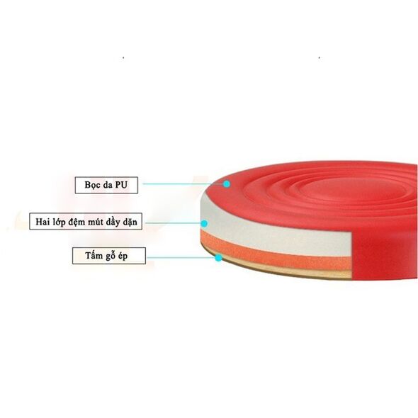 Ghế bar Donut chân thép