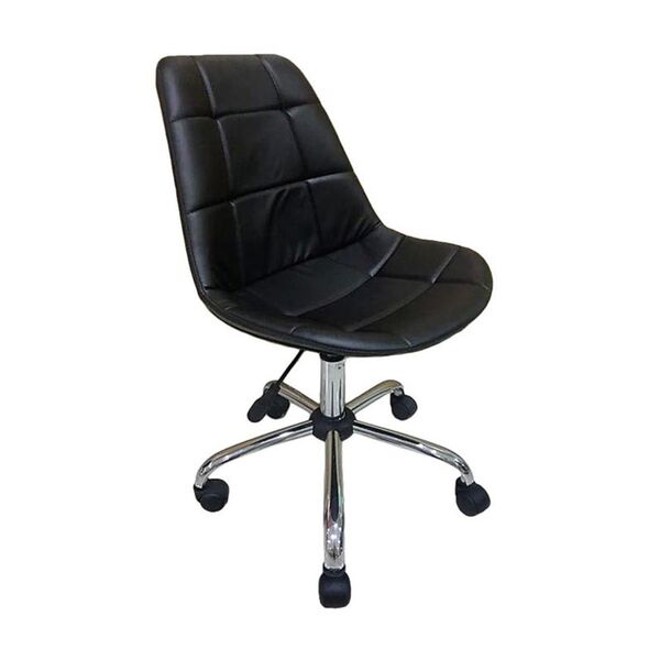 Ghế xoay bọc nệm Eames chân thép
