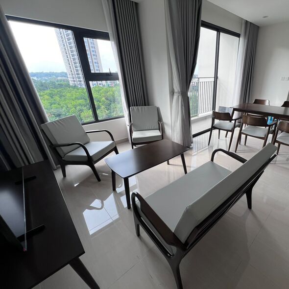 Sofa đơn Trim khung gỗ