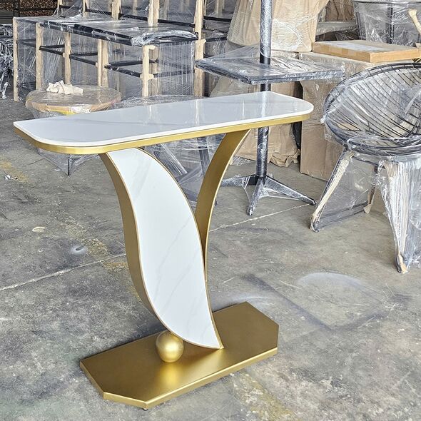 Bàn console AK064 mặt đá