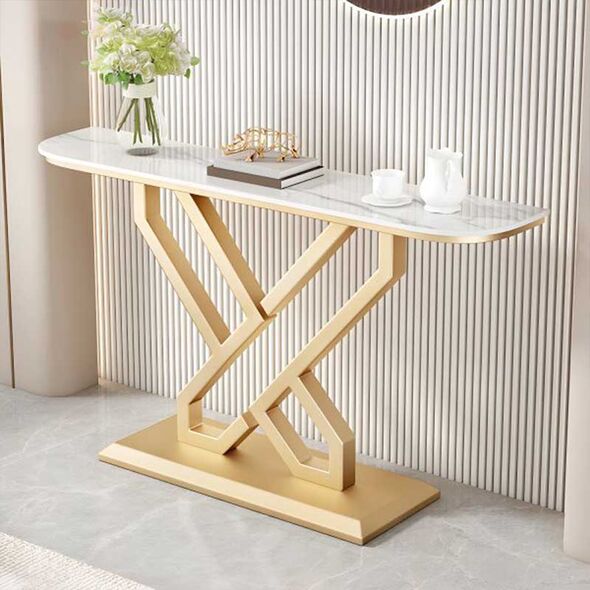 Bàn console AK068 mặt đá