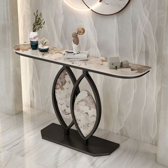 Bàn console AK079 mặt đá