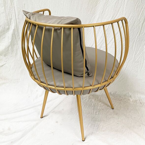 Ghế sofa đơn Gaia khung thép