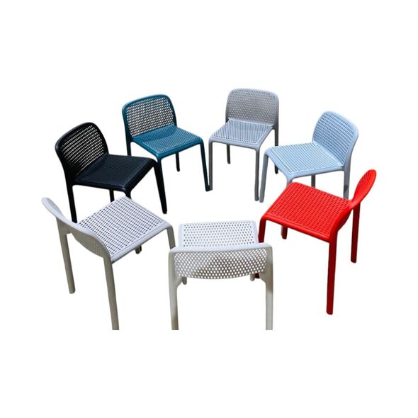Ghế tựa Lido nhựa PP đúc