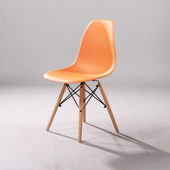 Ghế café Eames chân gỗ