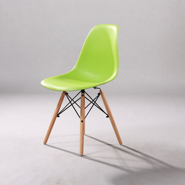 Ghế café Eames chân gỗ