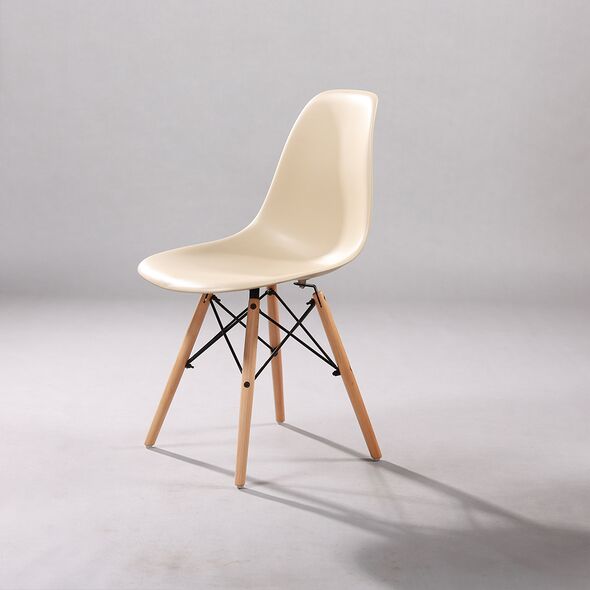 Ghế café Eames chân gỗ