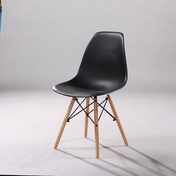 Ghế café Eames chân gỗ
