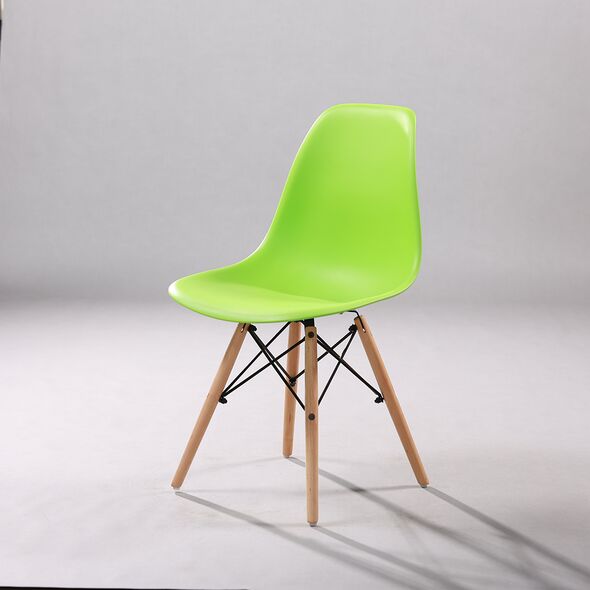 Ghế café Eames chân gỗ