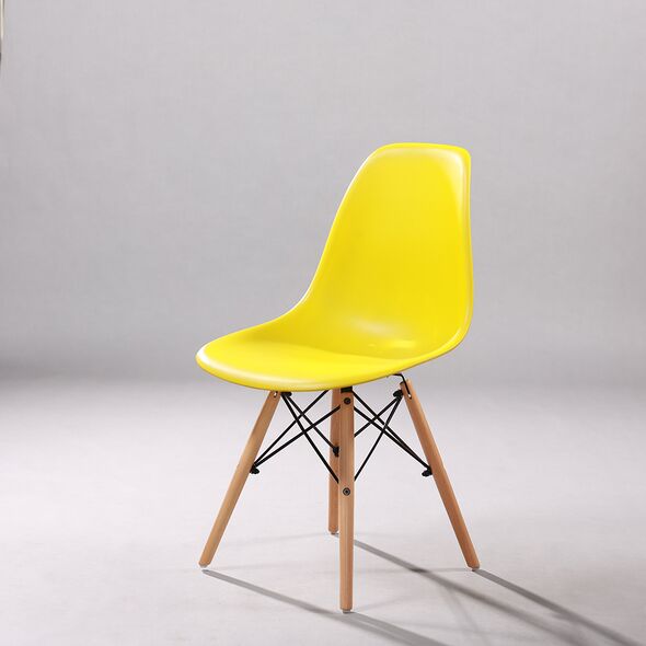 Ghế café Eames chân gỗ