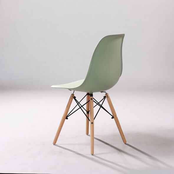 Ghế café Eames chân gỗ