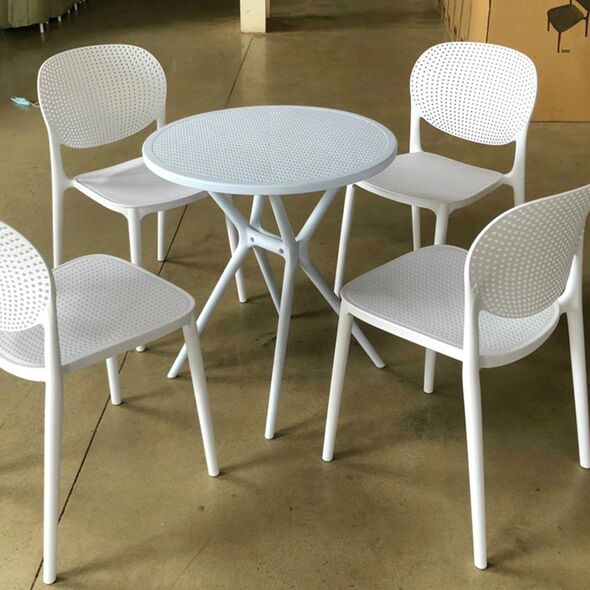 Bàn café X-ter nhựa PP đúc