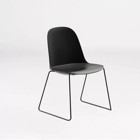 Ghế tựa Gai 03 lưng nhựa chân thép