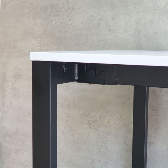 Bàn làm việc Rec-D chân thép 2.5x5