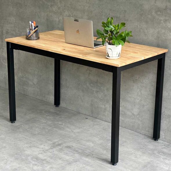 Bàn làm việc Rec-L chân thép hộp